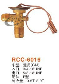 【【RCC-6016】汽車空調(diào)膨脹閥】價格,廠家,圖片,其他車身及附件、外飾、改裝,浙江日初汽車部件-